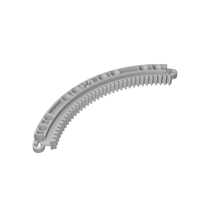 Technic Gear Rack 1/4 Circle 11 x 11, 35 Teeth - Color ID 71