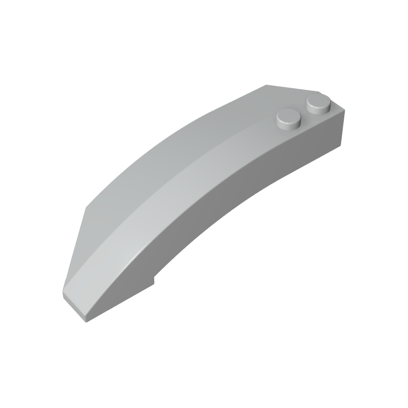 Wedge Curved 8 x 3 x 2 Open Right - Color ID 71