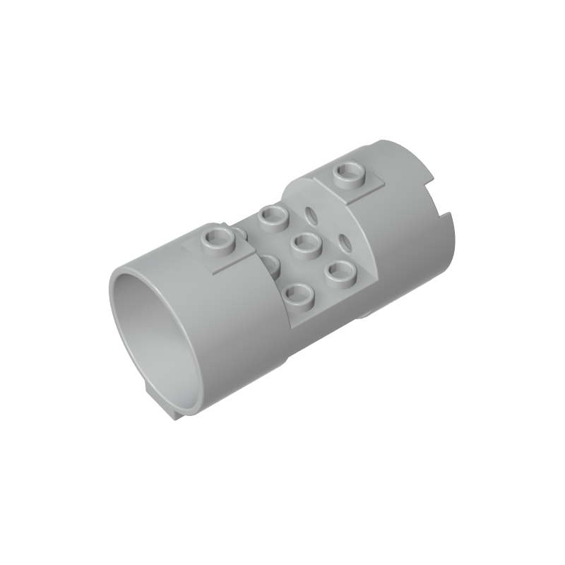 Cylinder 3 x 6 x 2 2/3 Horizontal Open Studs - Color ID 71