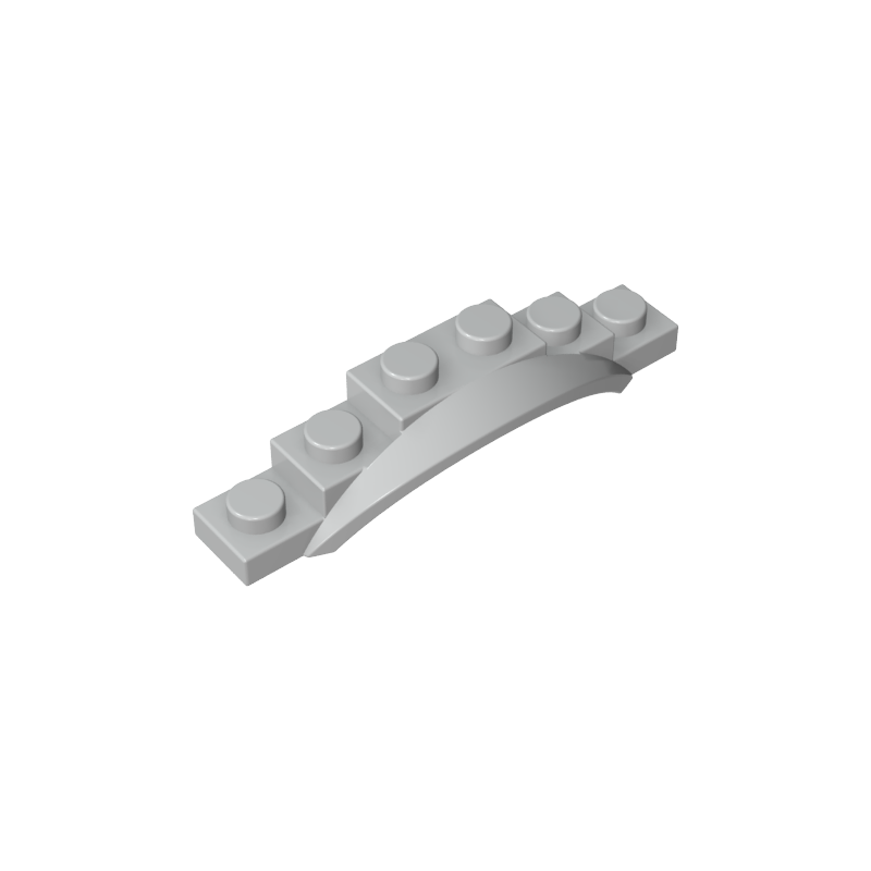 Wheel Arch, Mudguard, 1 1/2 x 6 x 1 [Arch Extended] - Color ID 71