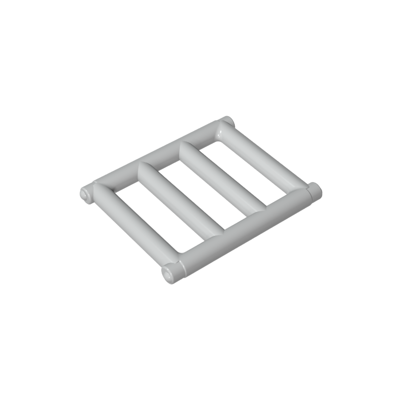Bar 1 x 4 x 3 [End Tabs] - Color ID 71