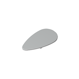 Minifig Shield Ovoid [Plain] - Color ID 71
