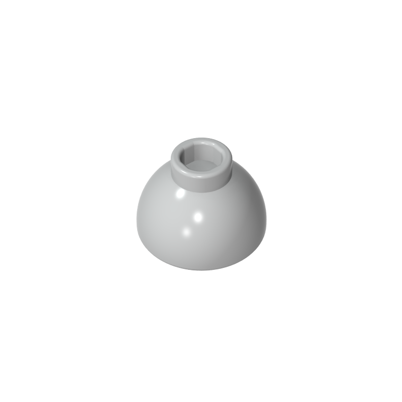 Brick Round 1.5 x 1.5 Dome Top [Plain]