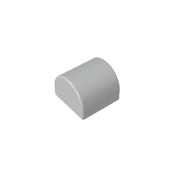 Brick Curved 1 x 1 x 2/3 Double Curved Top, No Studs