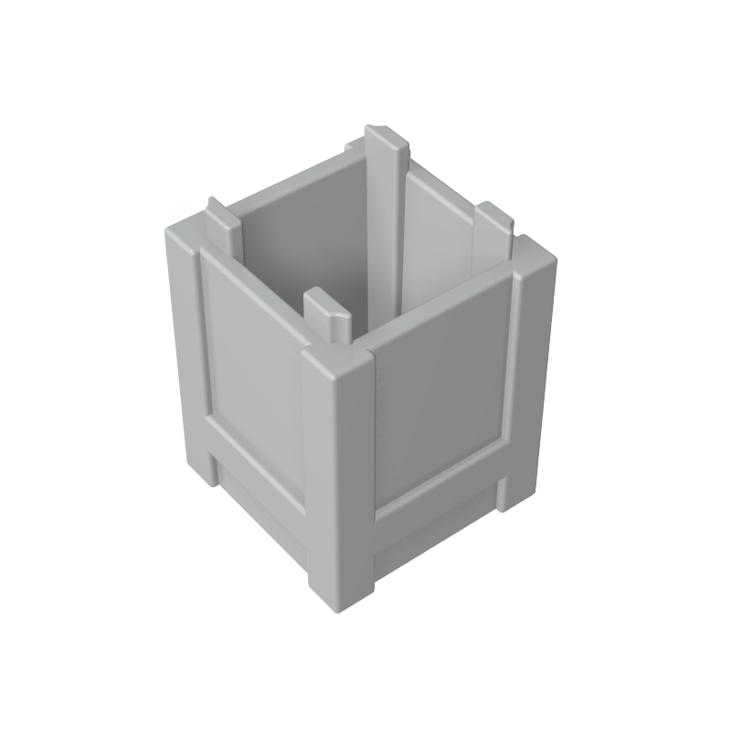 Container Box 2 x 2 x 2 - Top Opening