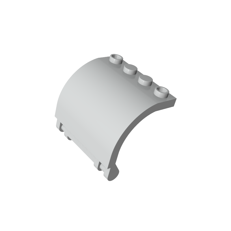 Hinge Panel 3 x 4 x 3 Curved
