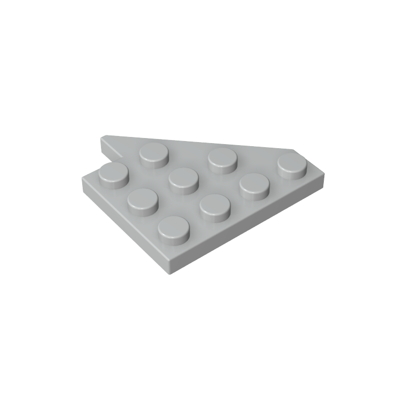 Wedge Plate 4 x 4 Wing Left