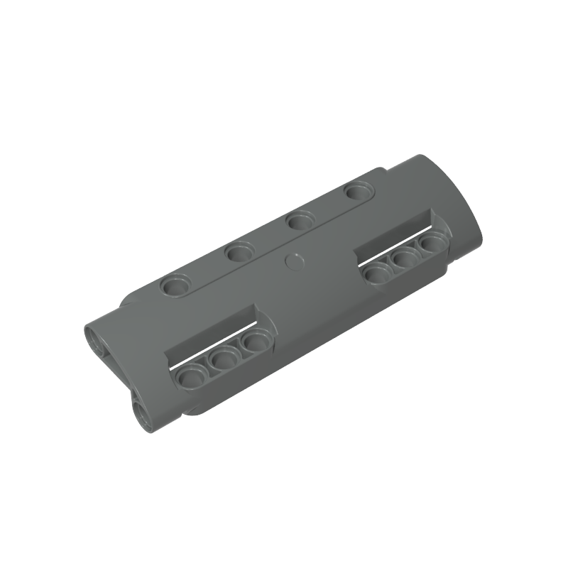 Technic Panel Curved 11 x 3 with 10 Pin Holes through Panel Surface