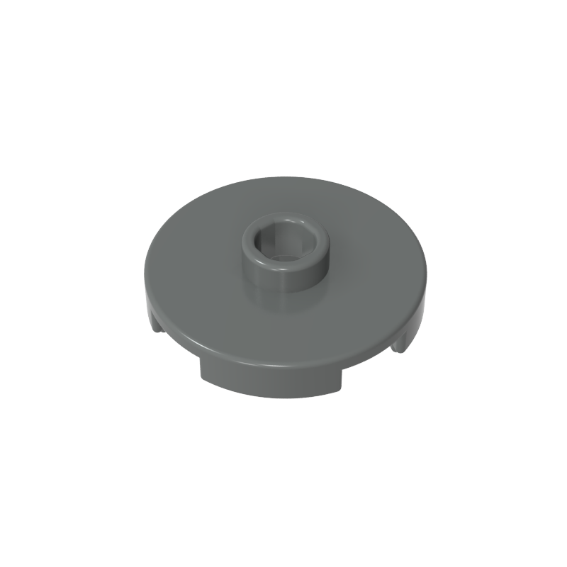 Plate Special Round 2 x 2 with Center Stud (Jumper Plate)