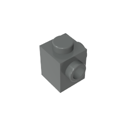 Brick Special 1 x 1 with Studs on 2 Adjacent Sides