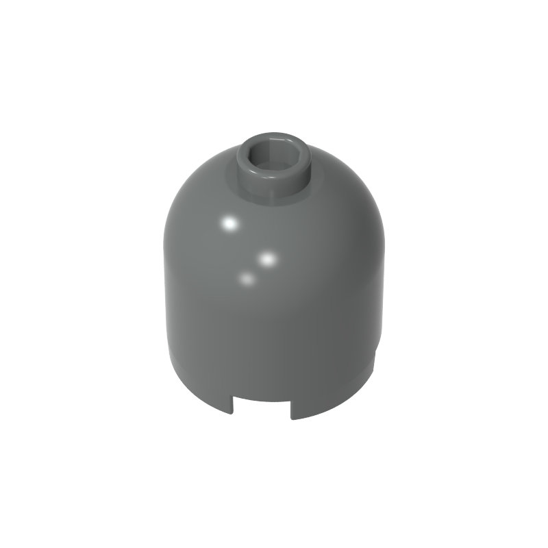 Brick Round 2 x 2 x 1 2/3 Dome Top [Hollow Stud]