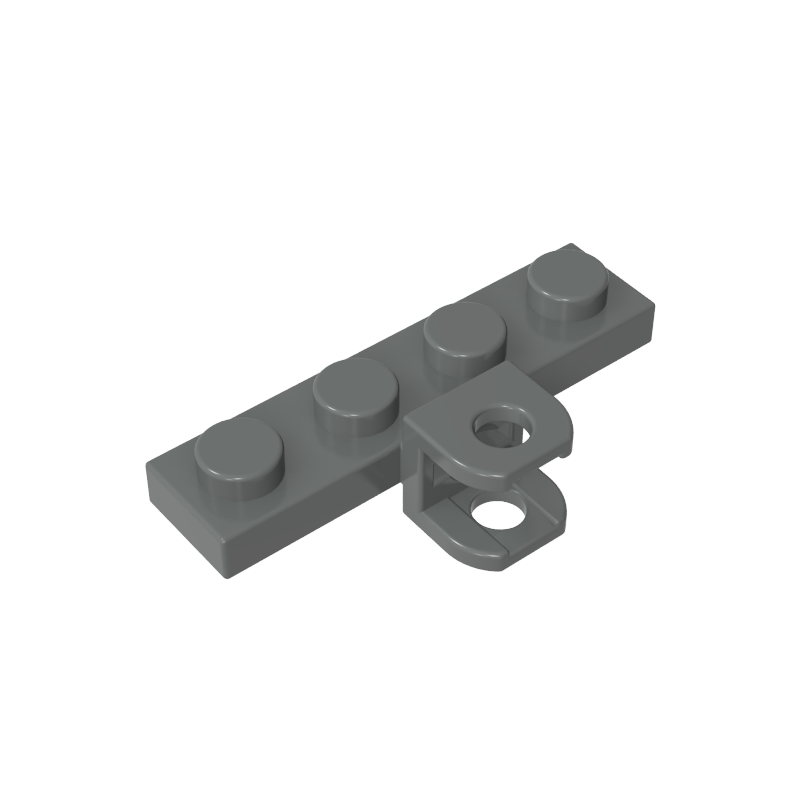 Plate Special 1 x 4 with Coupling Link Double
