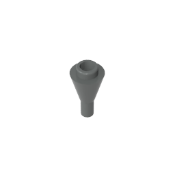 Cone 1 x 1 Inverted with Bar at Bottom (Ice Cream Cone)