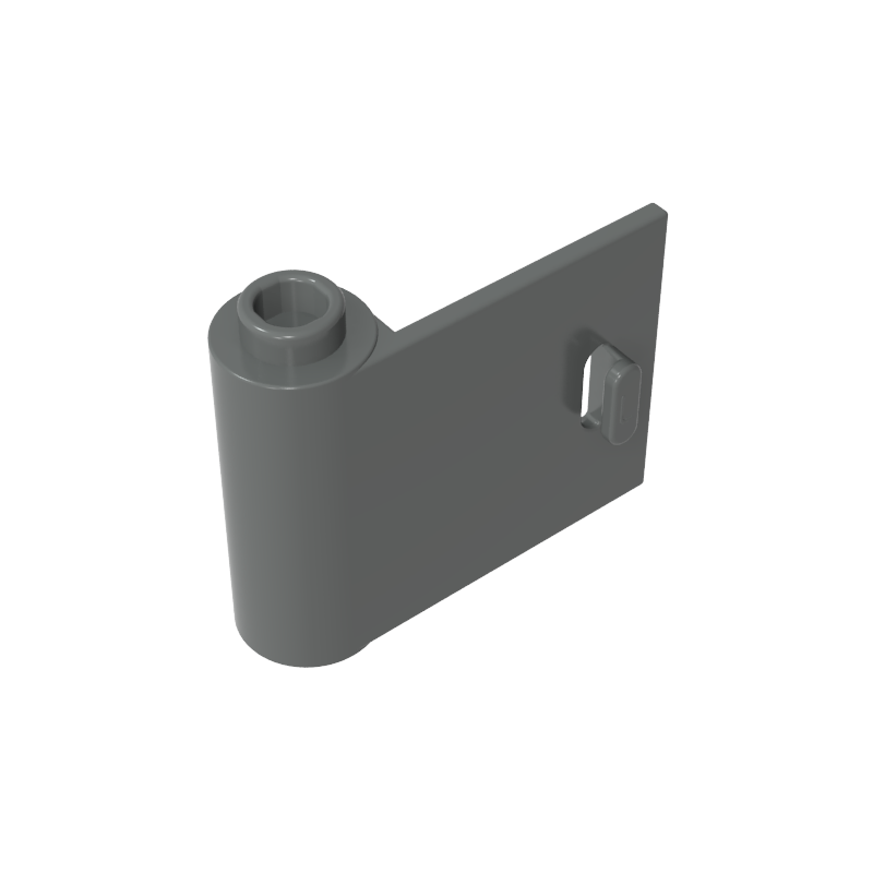 Door 1 x 3 x 2 Left - Open Between Top and Bottom Hinge