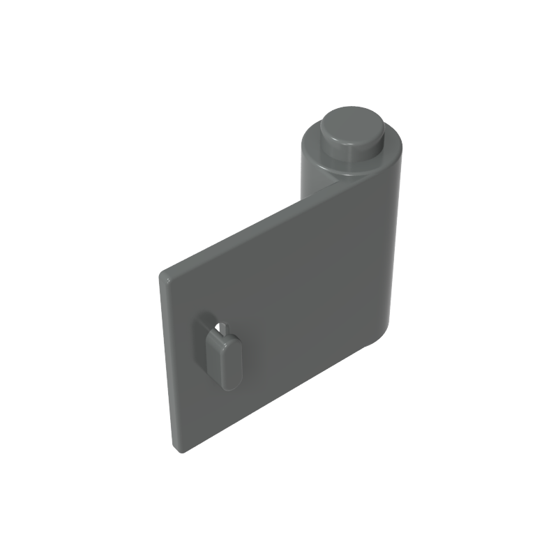 Door 1 x 3 x 2 Right - Open Between Top and Bottom Hinge