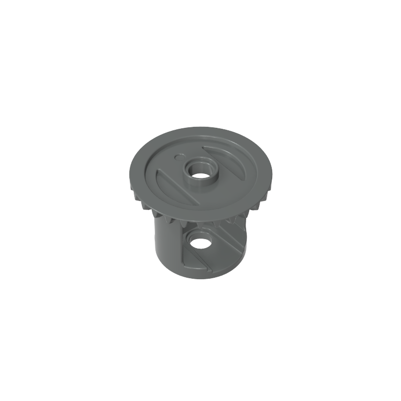 Technic Gear Differential with Inner Tabs and Closed Center, 28 Bevel Teeth [Beveled Edge]