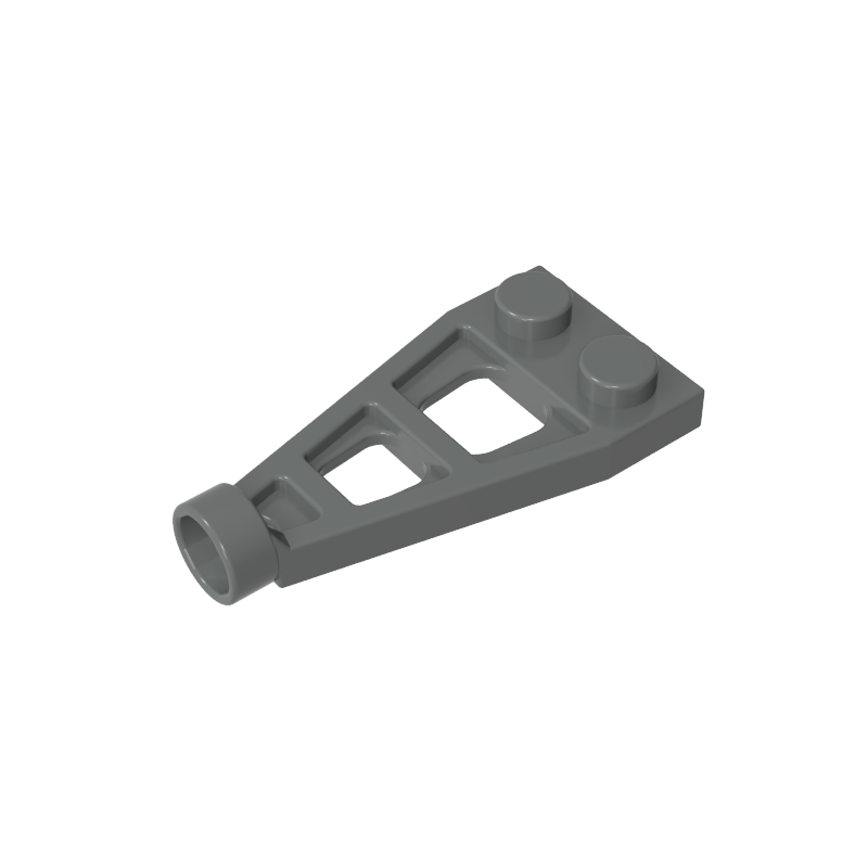 Plate Special 1 x 2 with Long Stud Receptacle (Space Wing)