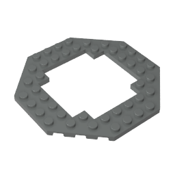 Plate Special 10 x 10 Octagonal Opening