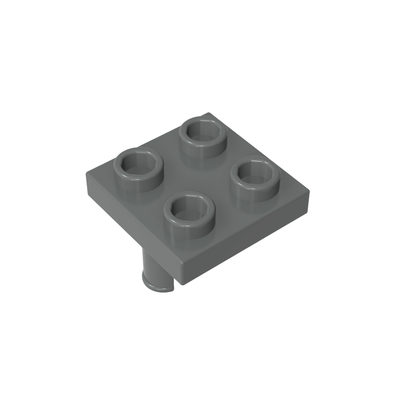 Plate 2 x 2 with 2 Pins