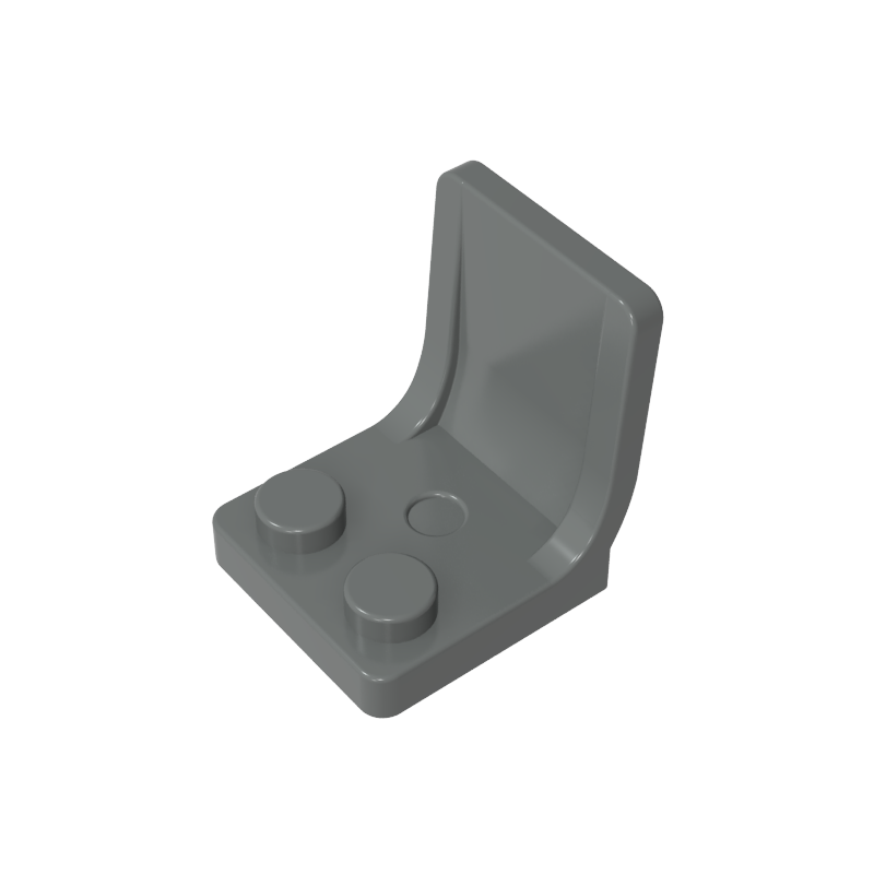 Seat / Chair 2 x 2 with Center Sprue Mark