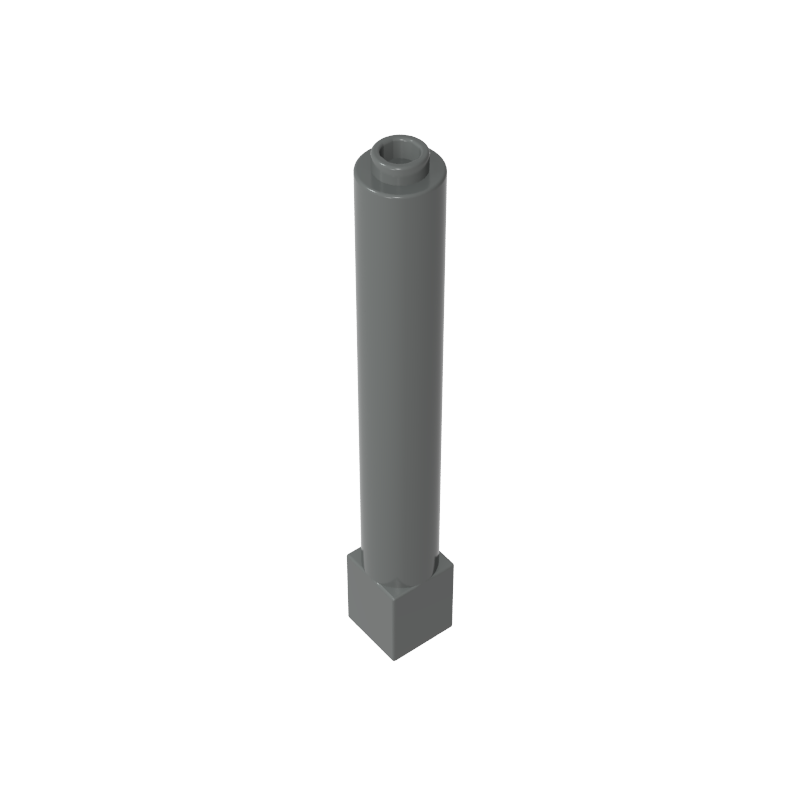 Support Round 1 x 1 x 6 Solid Pillar