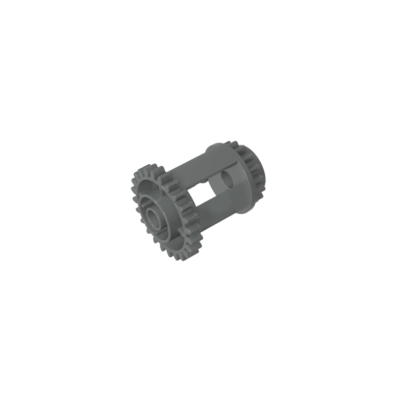 Technic Gear Differential, 24 -16 Tooth with Clutch on Both Sides
