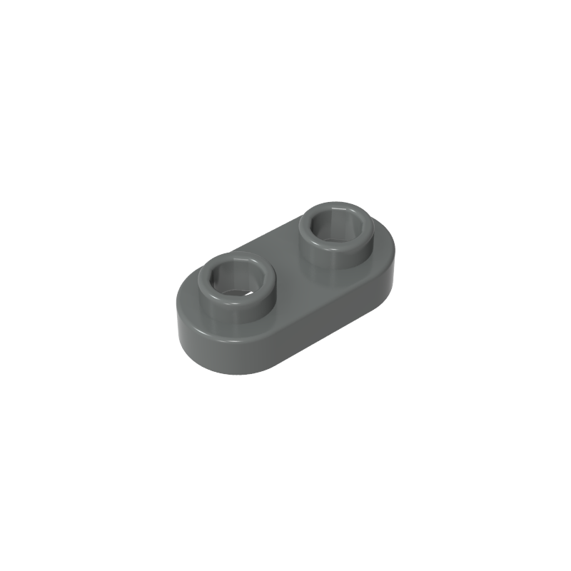 Plate Special 1 x 2 Rounded with 2 Open Studs