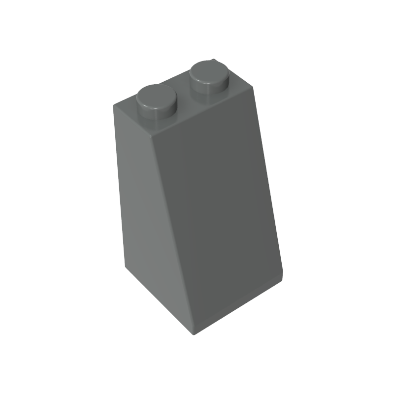 Slope 75° 2 x 2 x 3 [Solid Studs]