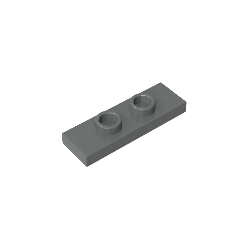 Plate Special 1 x 3 with 2 Studs with Groove and Inside Stud Holder (Jumper)
