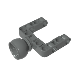 Technic Steering Ball Joint Large Open with C-Shape Pivot Frame