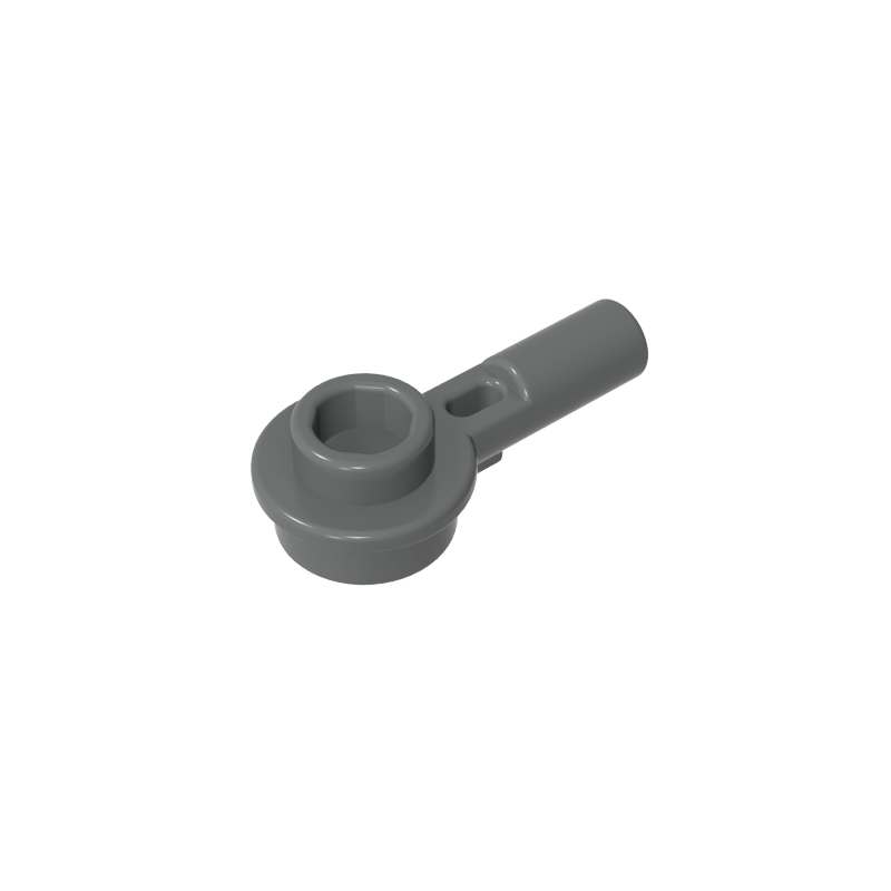 Plate Round 1 x 1 with Hollow Stud and Horizontal Bar 1L