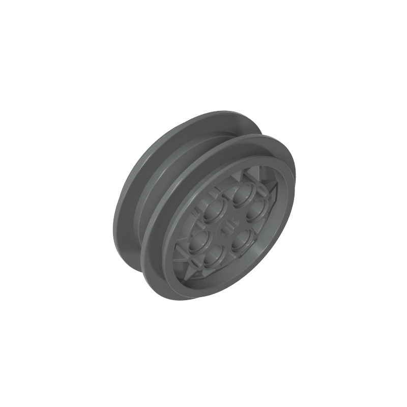 Wheel 43.2 x 18 with Flush Axle Stem