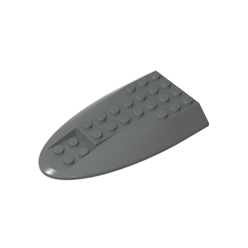 Aircraft Fuselage Curved Aft Section 6 x 10 Top