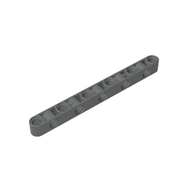 Technic Beam 1 x 11 Thick with Alternating Holes