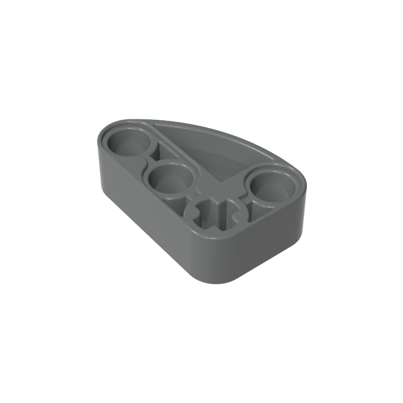 Technic Beam 2 x 3 L-Shape with Quarter Ellipse Thick
