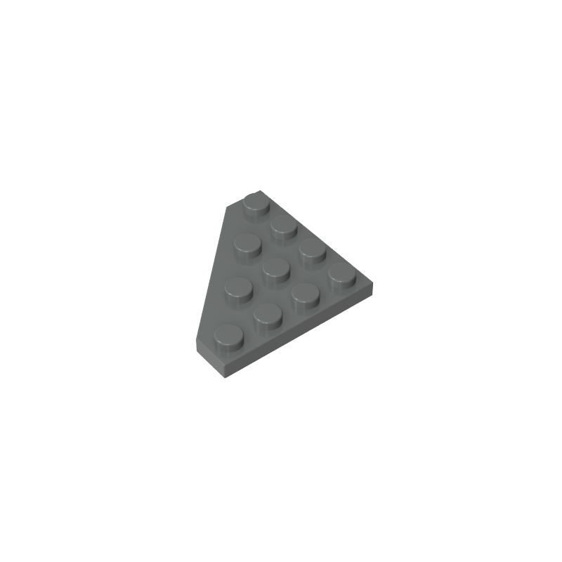 Wedge Plate 4 x 4 Cut Corner