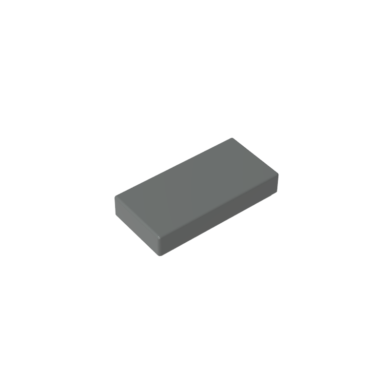 Tile 1 x 2 with Groove