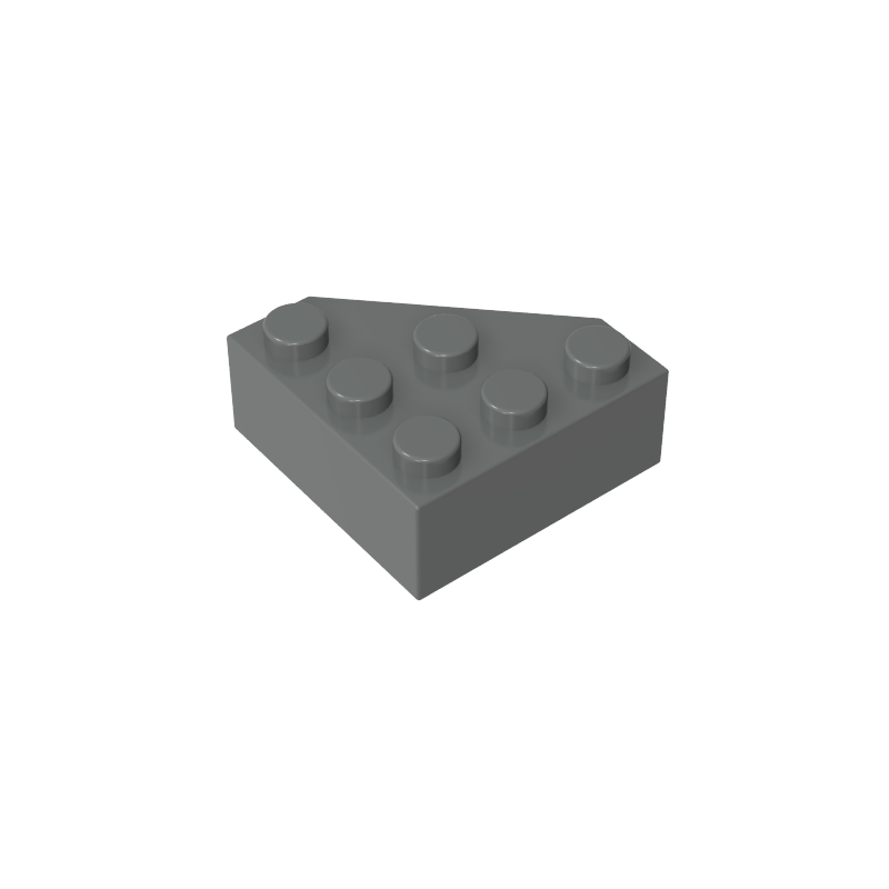 Wedge 3 x 3 Cut Corner