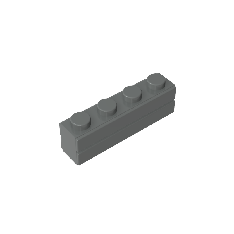 Brick Special 1 x 4 with Masonry Brick Profile