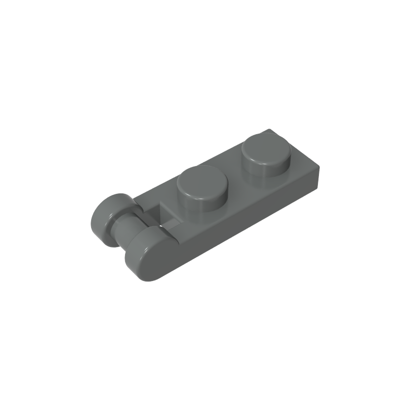 Plate Special 1 x 2 with Handle on End [Closed Ends]