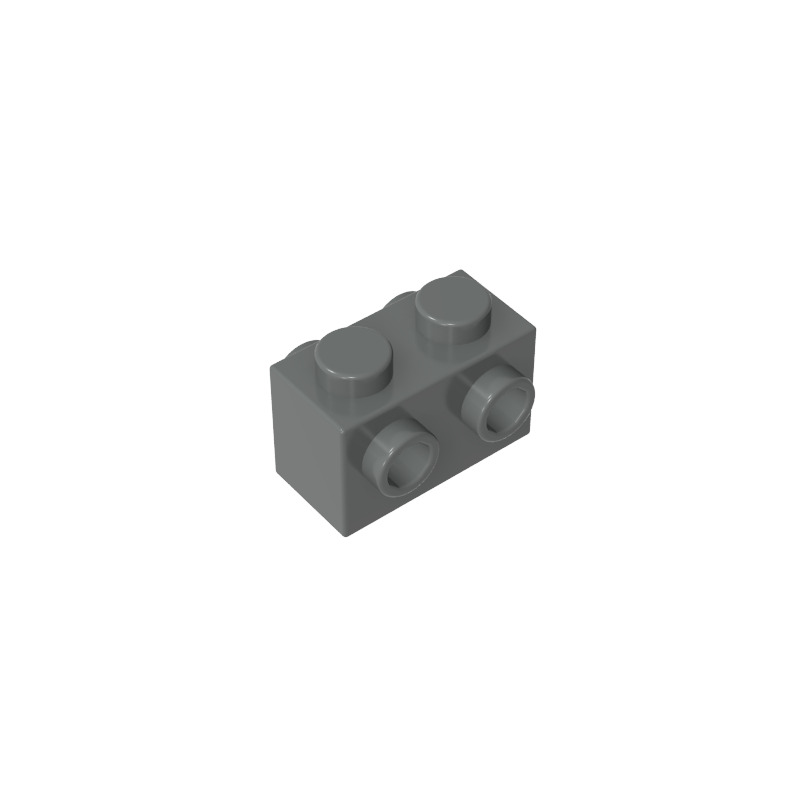 Brick Special 1 x 2 with Studs on 2 Sides
