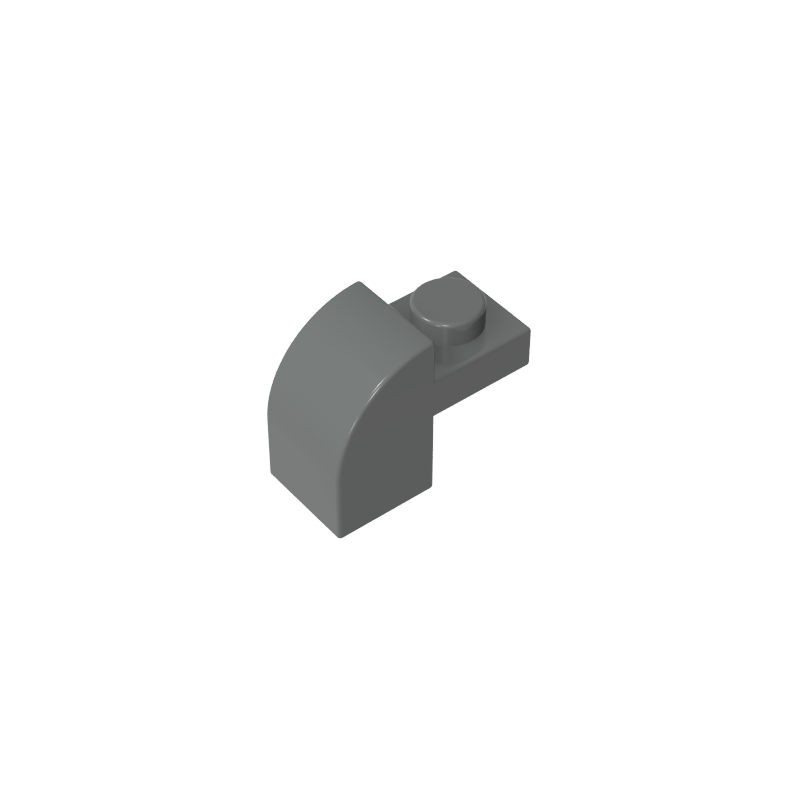 Brick Curved 1 x 2 x 1 1/3 with Curved Top