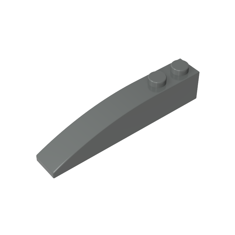 Brick Curved 6 x 1