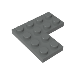 Plate 4 x 4 Corner