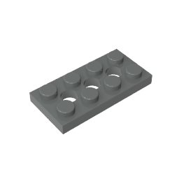 Technic Plate 2 x 4 [3 Holes]