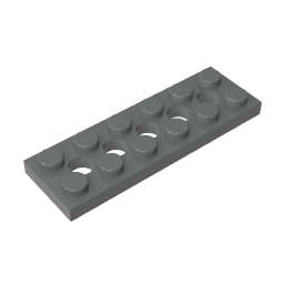 Technic Plate 2 x 6 [5 Holes]