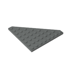 Wedge Plate 8 x 8 Cut Corner