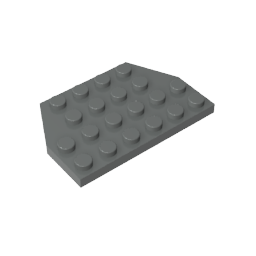 Wedge Plate 4 x 6 Cut Corners