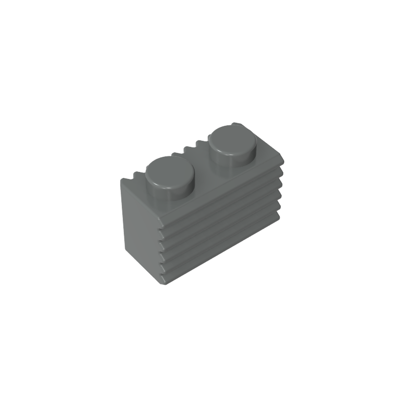 Brick Special 1 x 2 with Grill