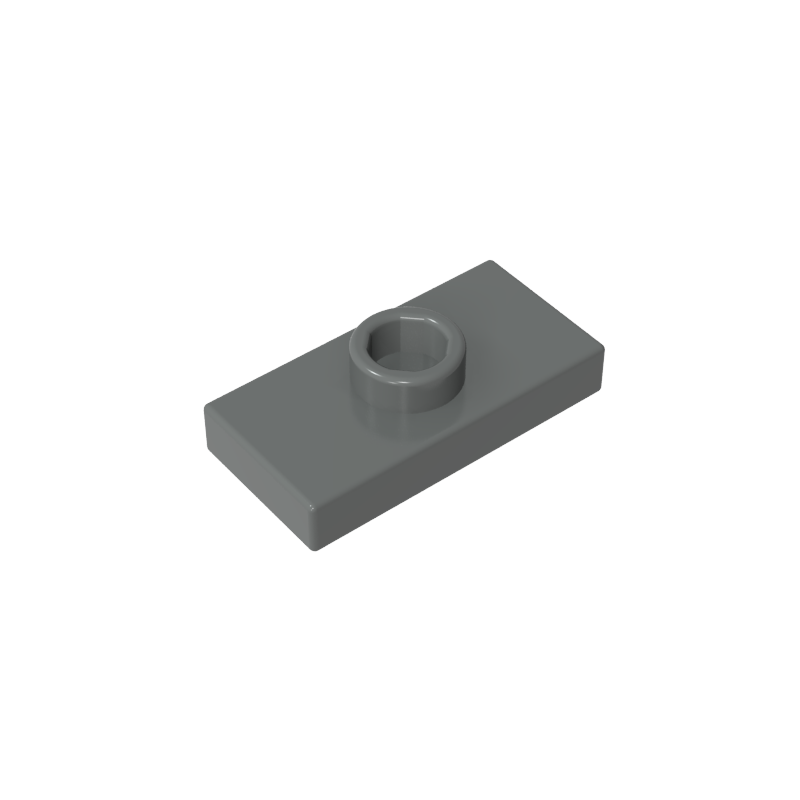 Plate Special 1 x 2 with 1 Stud with Groove and Inside Stud Holder (Jumper)